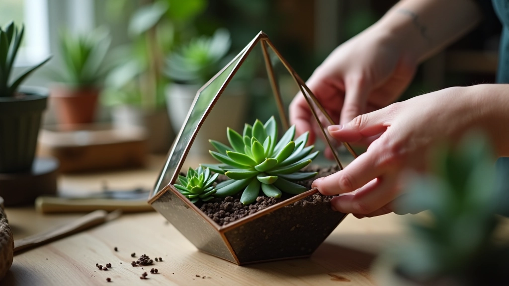 Custom terrarium design process